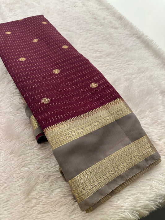 Soft Cotton Fancy Saree-M25