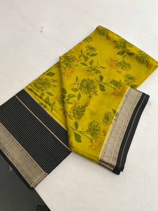 MA15 Printed semi crape