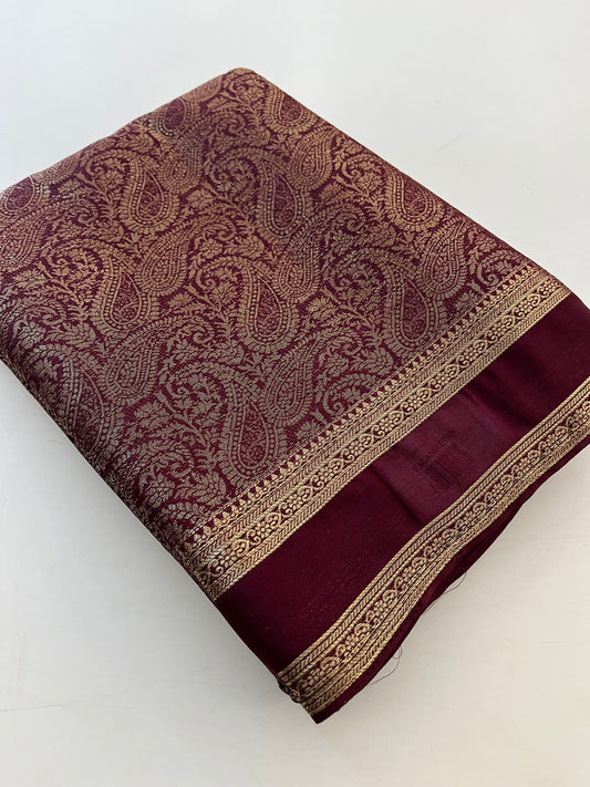 Banarasi brocade soft silk