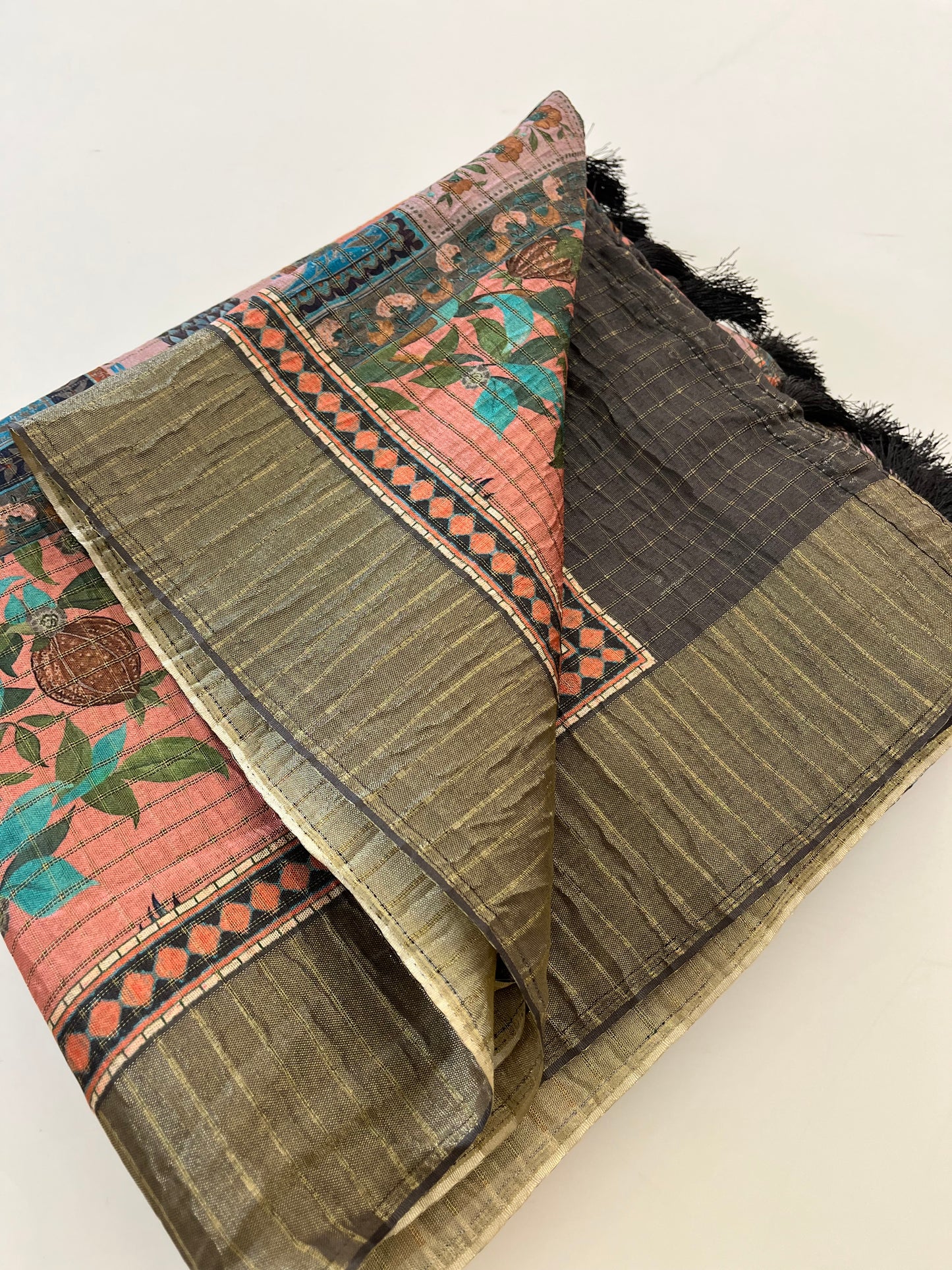 Crush Tussar Printed