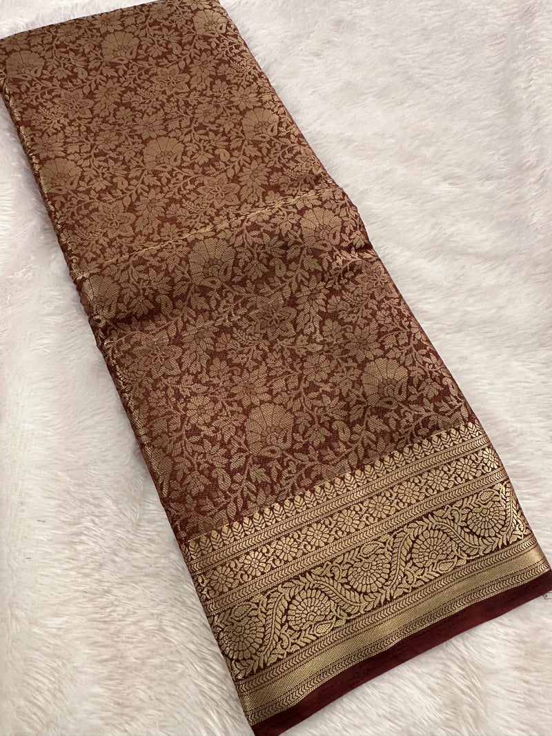 Banarsi Georgette Brocade-JU8