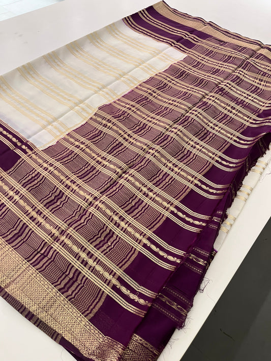 Semi Mysore Silk Saree