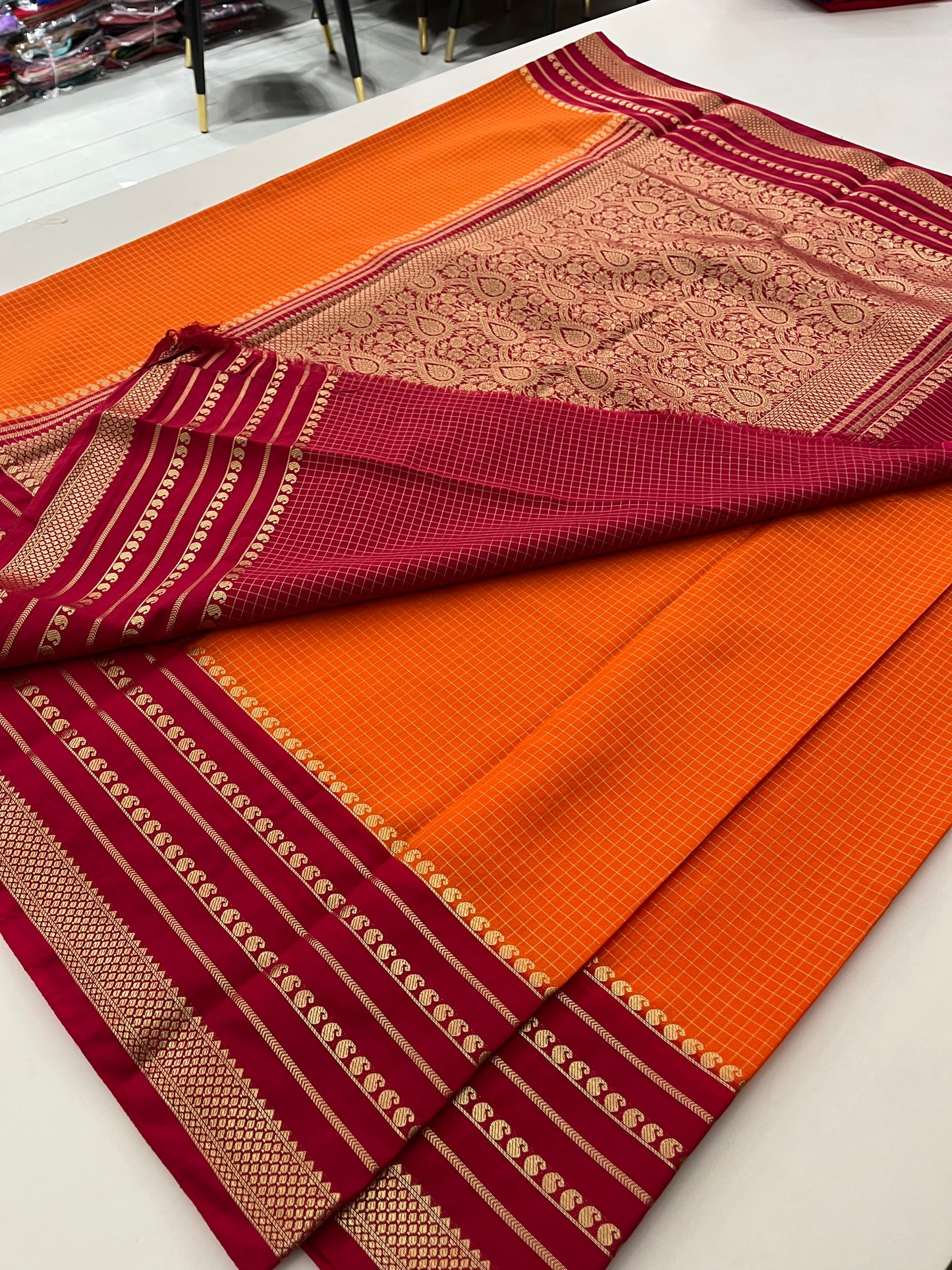 Crepe Silk Designer Saree