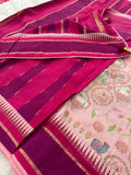 Ikkat Print Crape Chiffon-M26