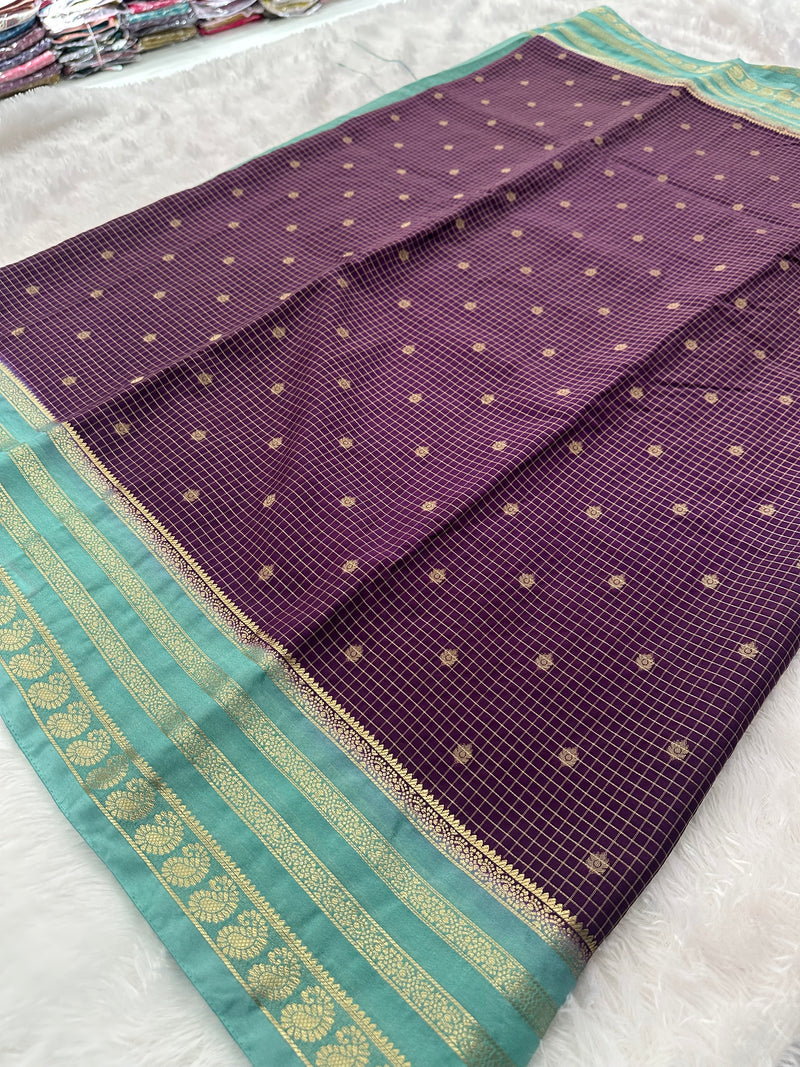 Semi Mysore Silk-J28