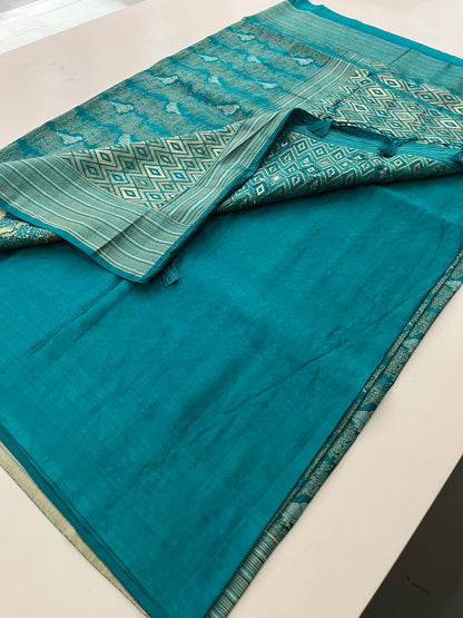 Banarasi crepe Brocade Saree