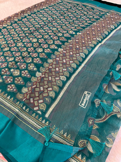 Linen chiffon