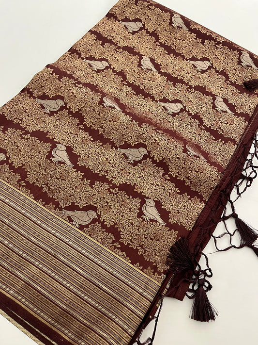 Crepe Brocade Banarasi
