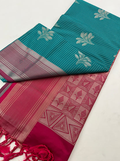 Semi Kanchi  Silk Saree