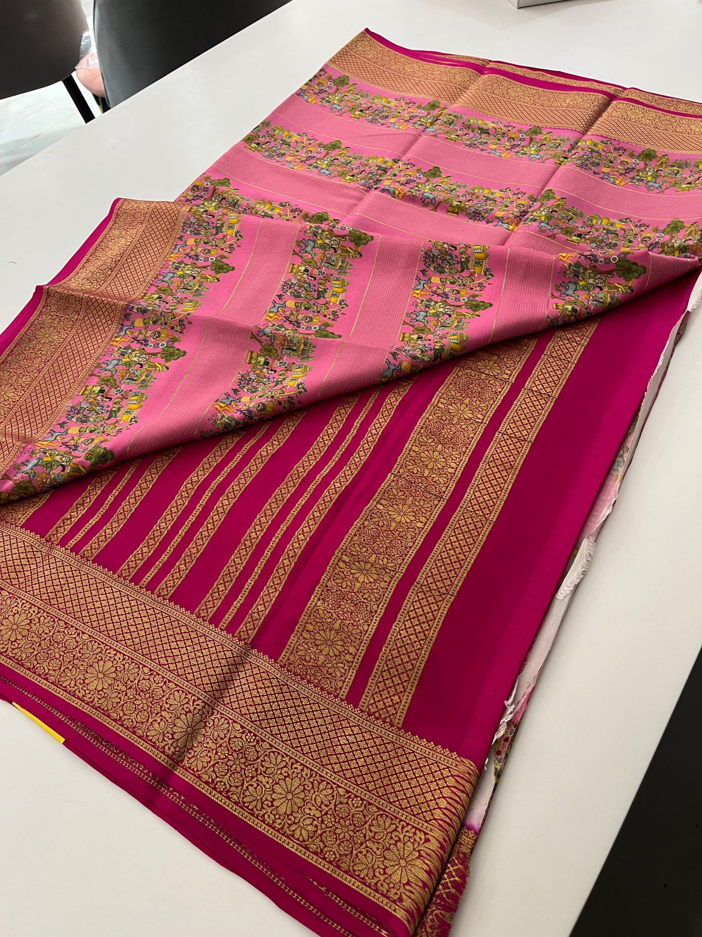 279 PURE MYSORE CRAPE SILK 120 GSM