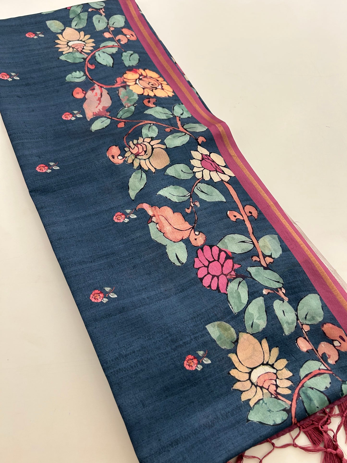 Tussar Printed Saree-M23