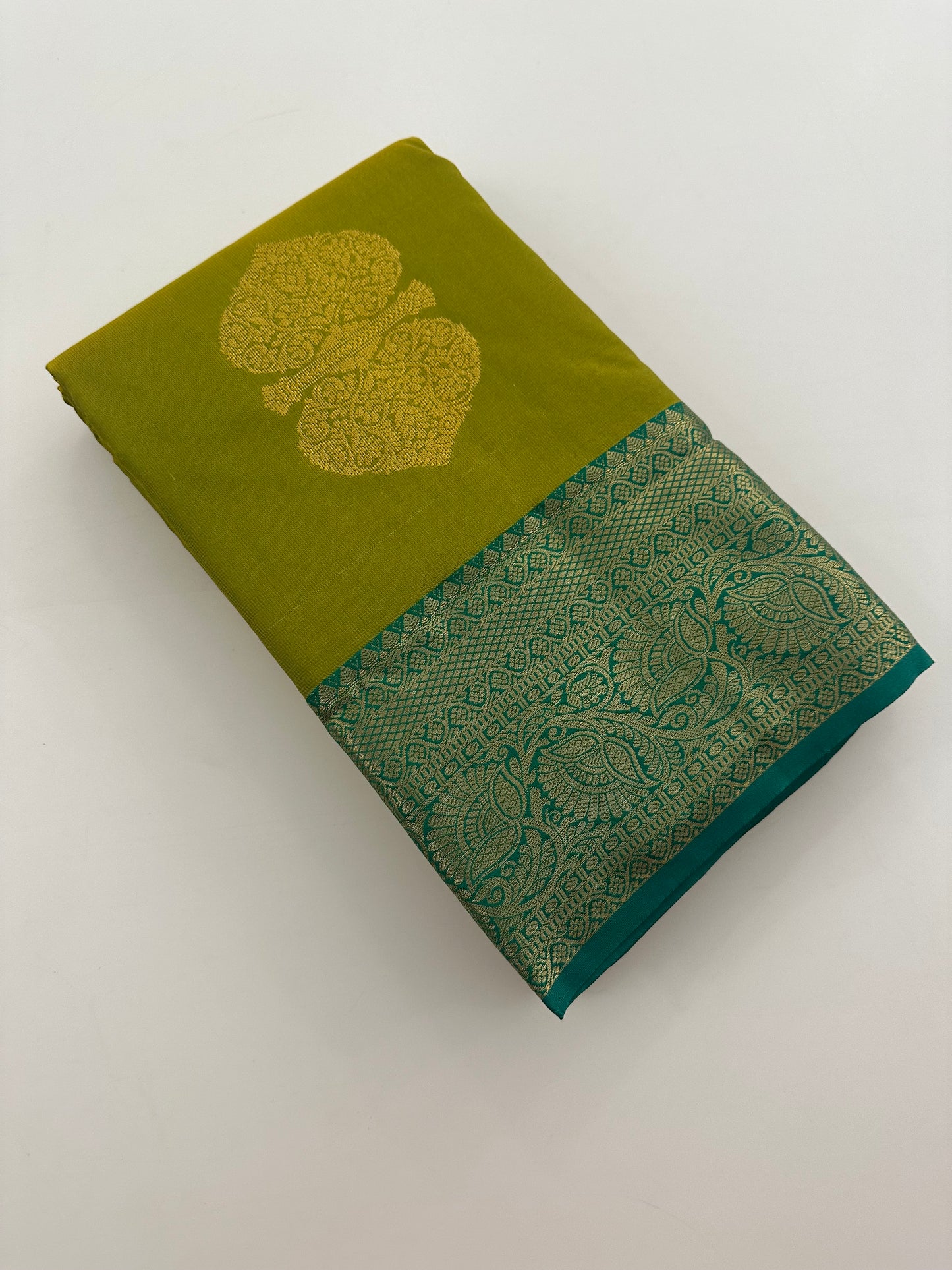 Semi Kanchi Silk Saree-JU16