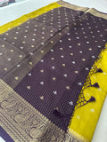 Viscose Banarasi saree-M27