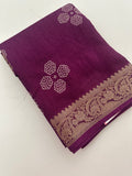 Tussar Chiffons Lines-J13