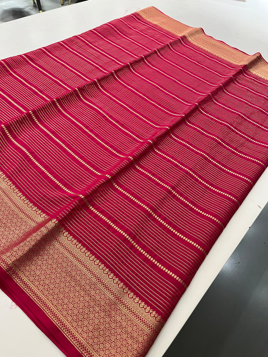 Crepe Silk Fancy Saree