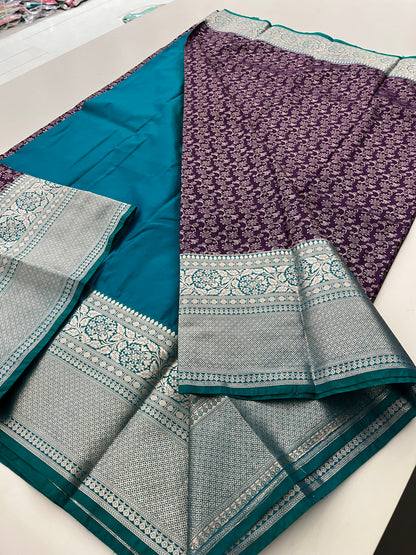 Semi Kanjeevaram  Tissue Silk Saree