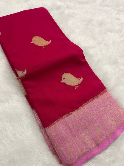 Crape Sparrow Buttas Fancy -F8