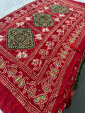 Crush Patola Fancy Saree-JU5