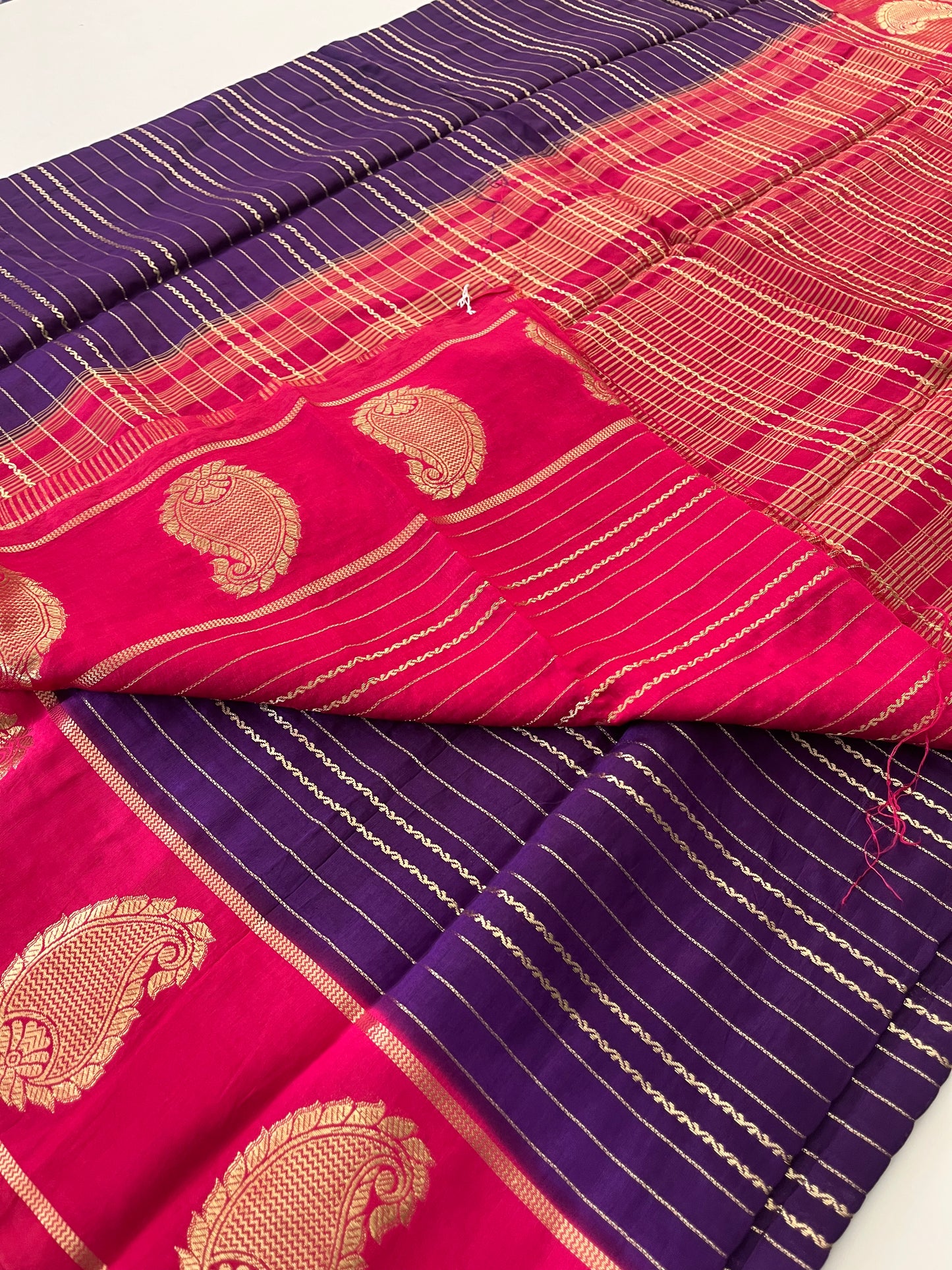 Semi Mysore silk new design