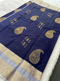 Semi Kanchi Silk Saree-(Ju2)