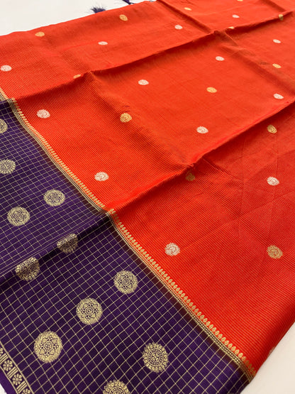 Banarasi designer crape