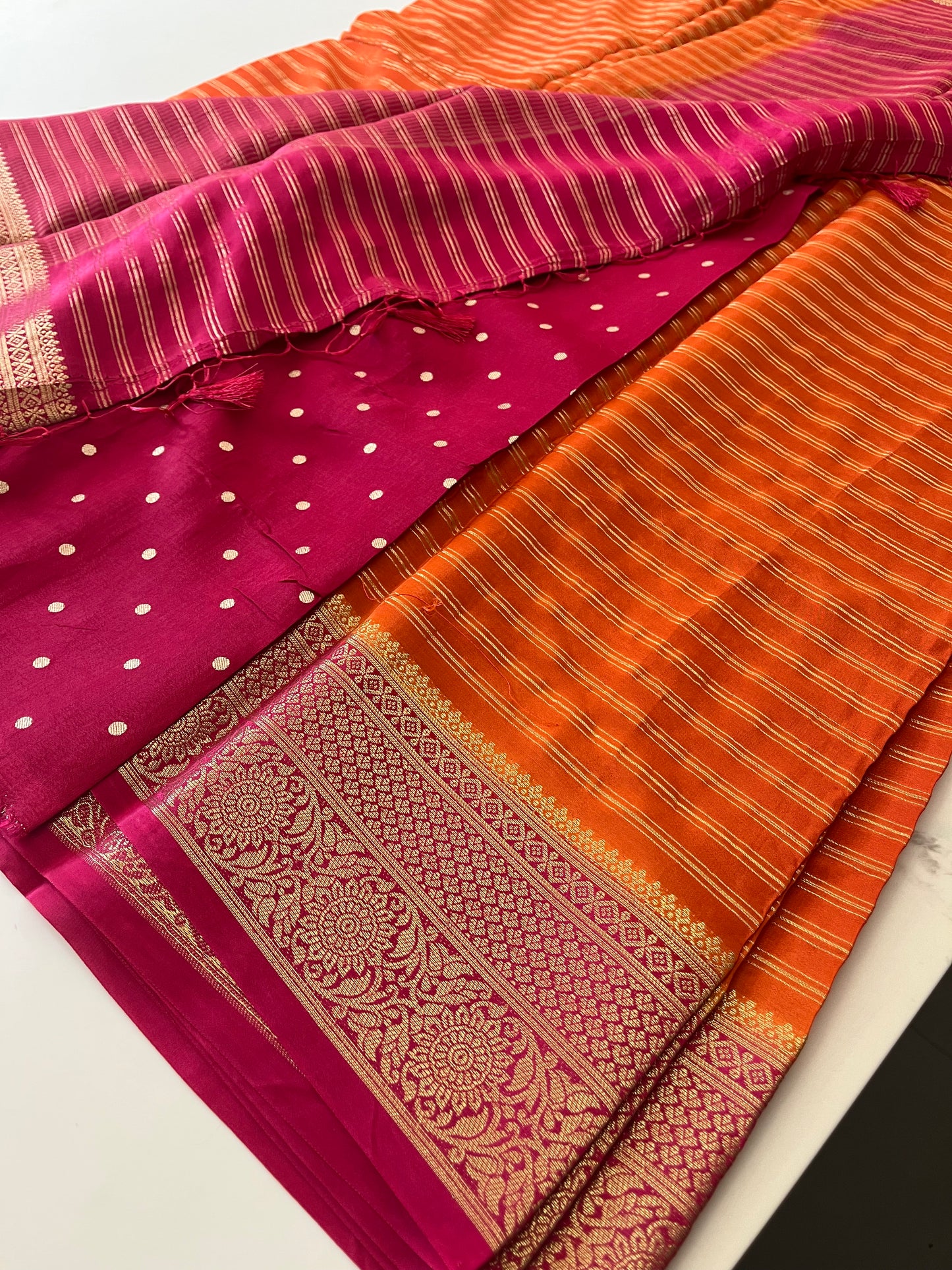 Designer Crape silk saree