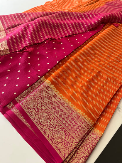 Designer Crape silk saree