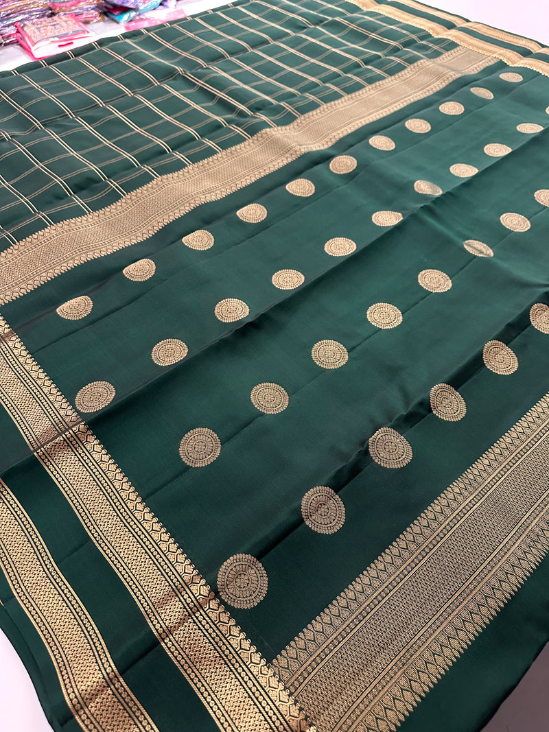 Self Kanchi Silk Sarees🌹