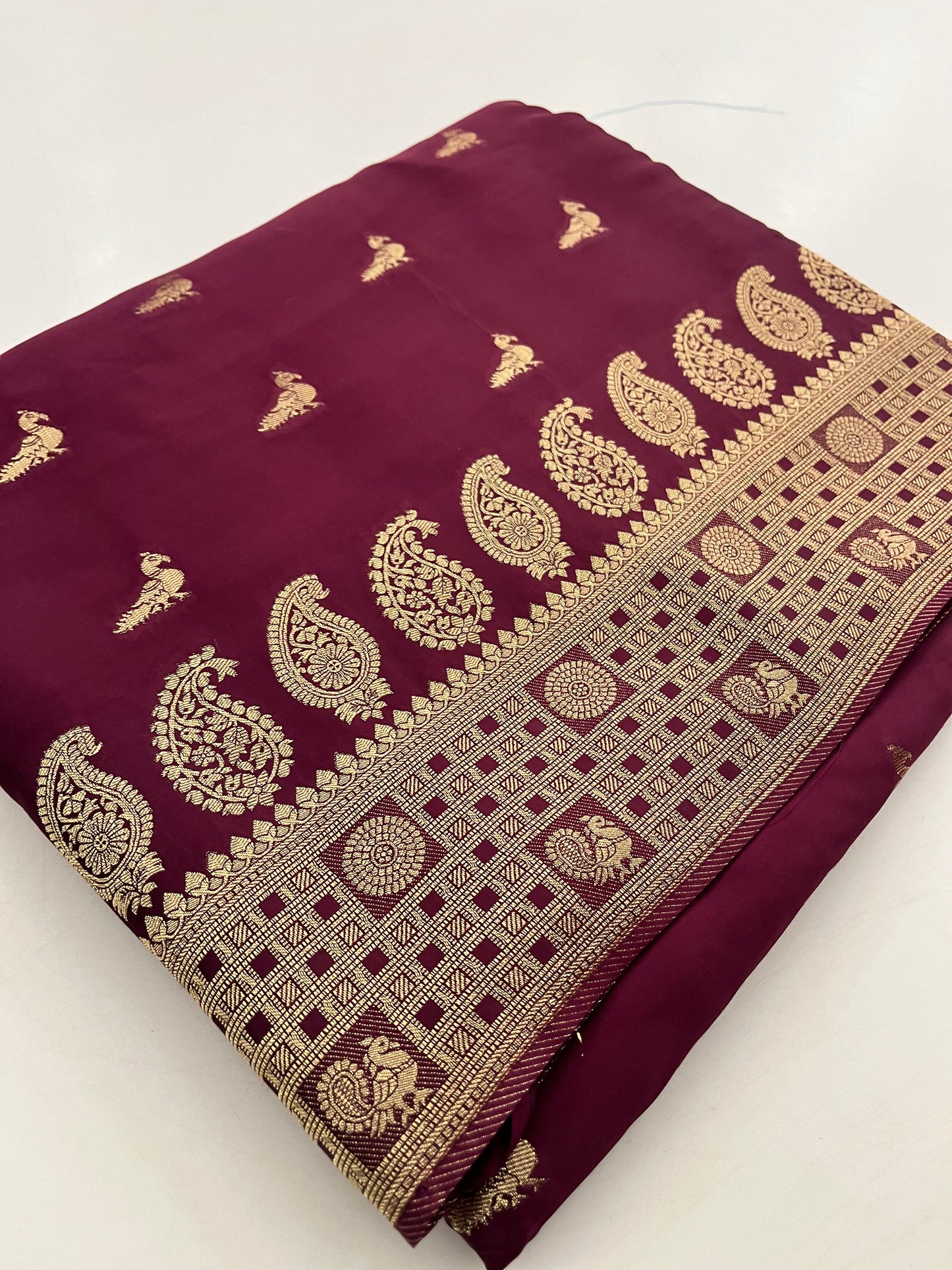 Pure Banarsi Satin Silk
