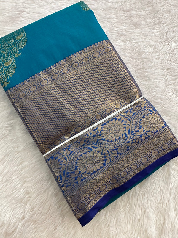 Semi Kanchi Silk Saree-(Ju2)