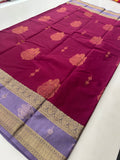 Semi Kanchi Silk Saree-J27
