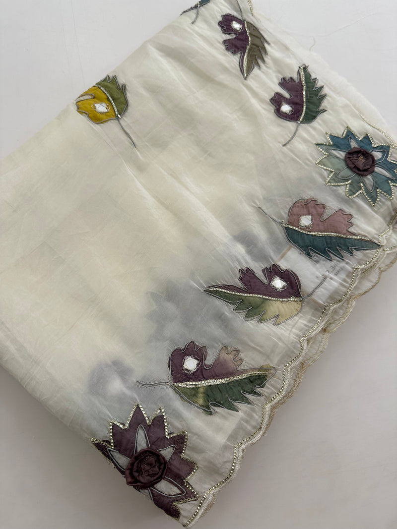 Organza Fancy Applique-J25