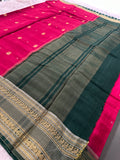 Fancy Tussar Silk Saree-JU13