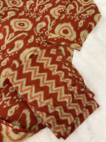 SUPER HIT PRINTS WITH MIRROR KATA WORK ON IT