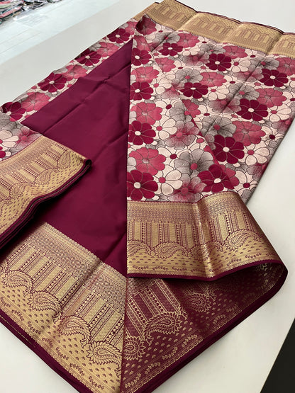Pure Designer Silk Saree