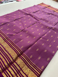 Self Kanchi Silk Sarees🌹-AU14