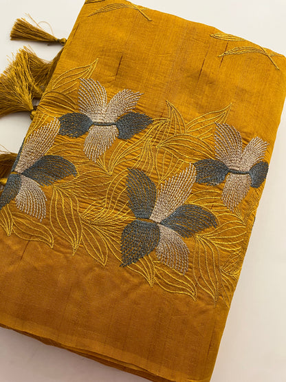 209 BUTTER SILK SAREE