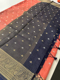 Viscose Banarasi saree-M27
