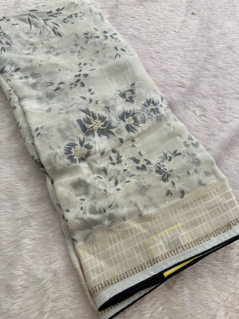 Brosso Fancy Saree New-JU3