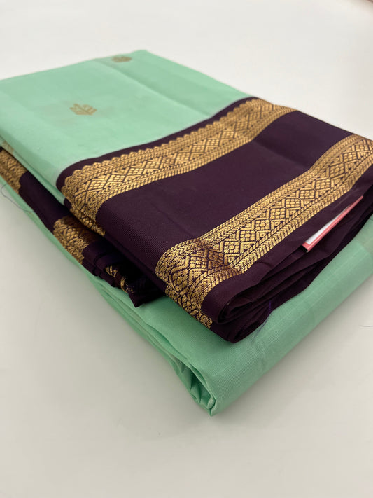 Pure Kanchipuram silk saree with silk mark certified