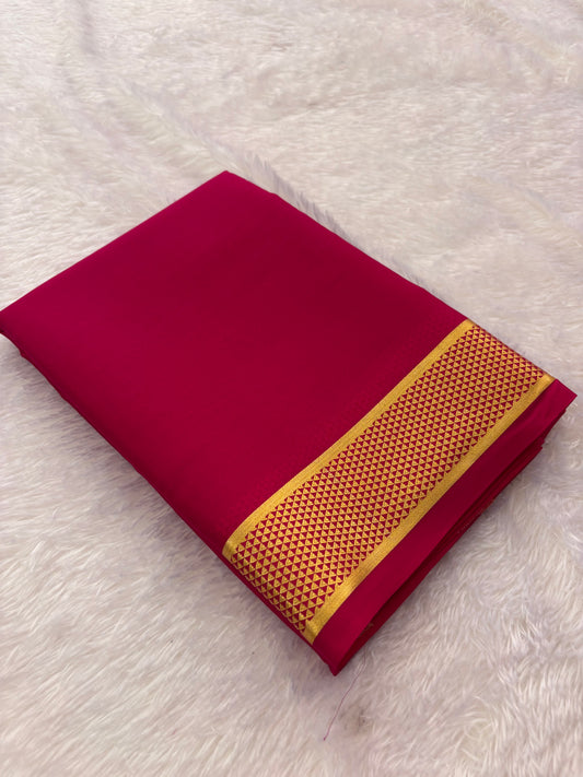 80GSM pure Mysore crape silk