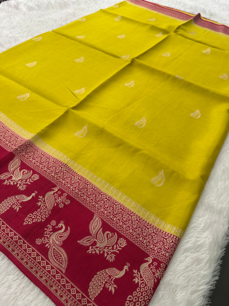 Banarasi Viscose Fancy Saree-JU10
