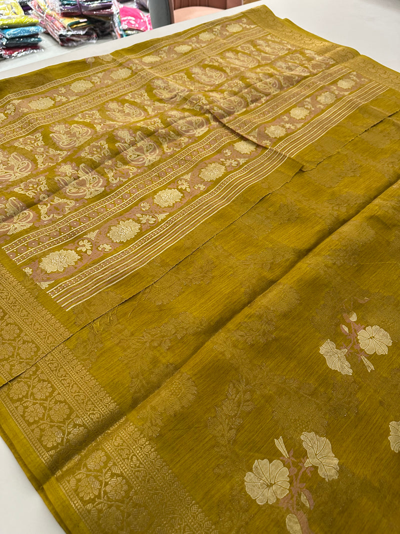 Tussar Fancy New Prints-J18