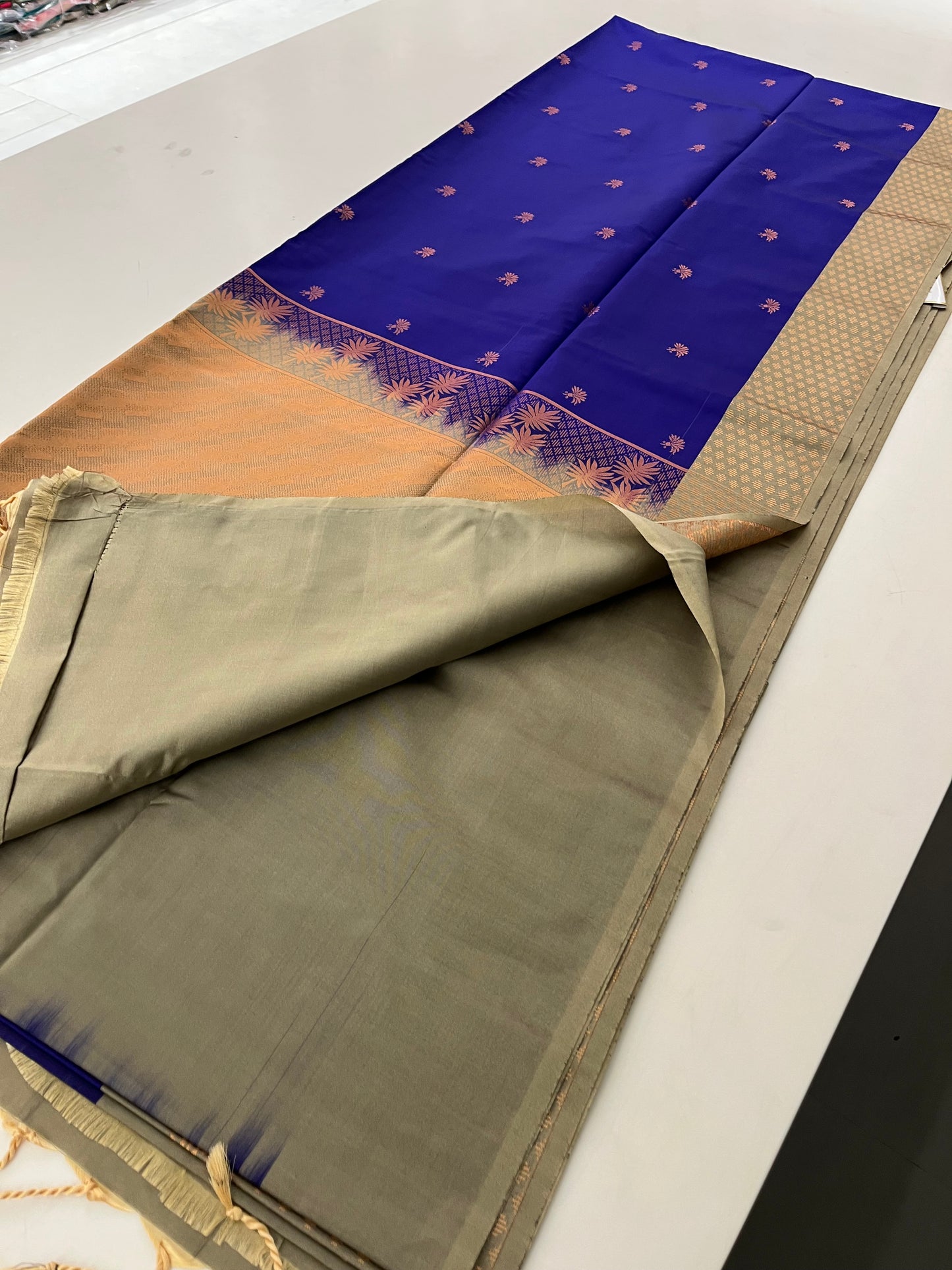Semi Kanchi  Silk Saree