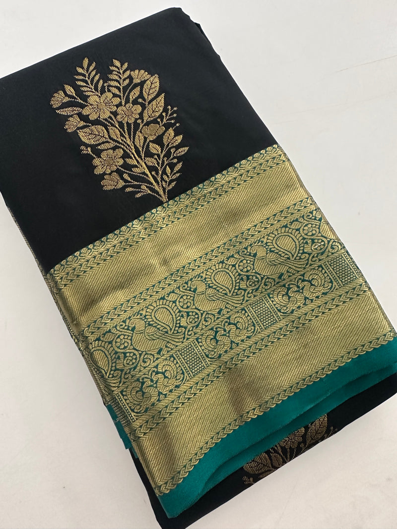Semi Kanchi Silk Saree-J22
