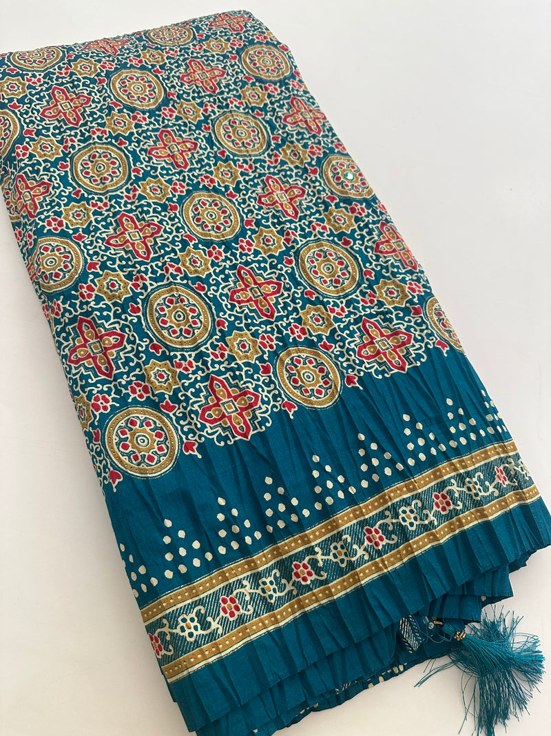 Crush Patola Fancy Saree-J25