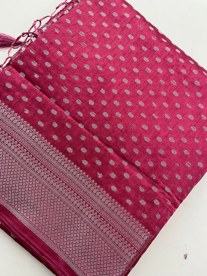 Dola Silk Silver Butties