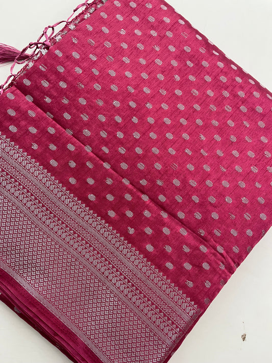 Dola Silk Silver Butties