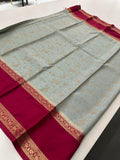 Banarsi Brocade Crape-J5