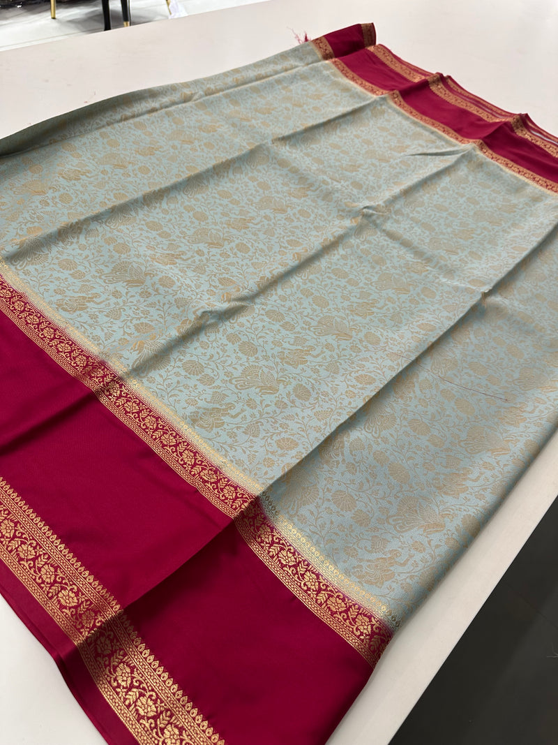 Banarsi Brocade Crape-J5